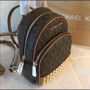 Michael Kors Abby Xs Studded Backpack